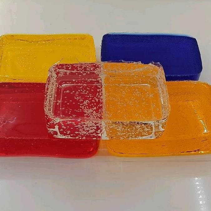 bahan lilin jelly gel wax 1kg bening transparan bahan murni