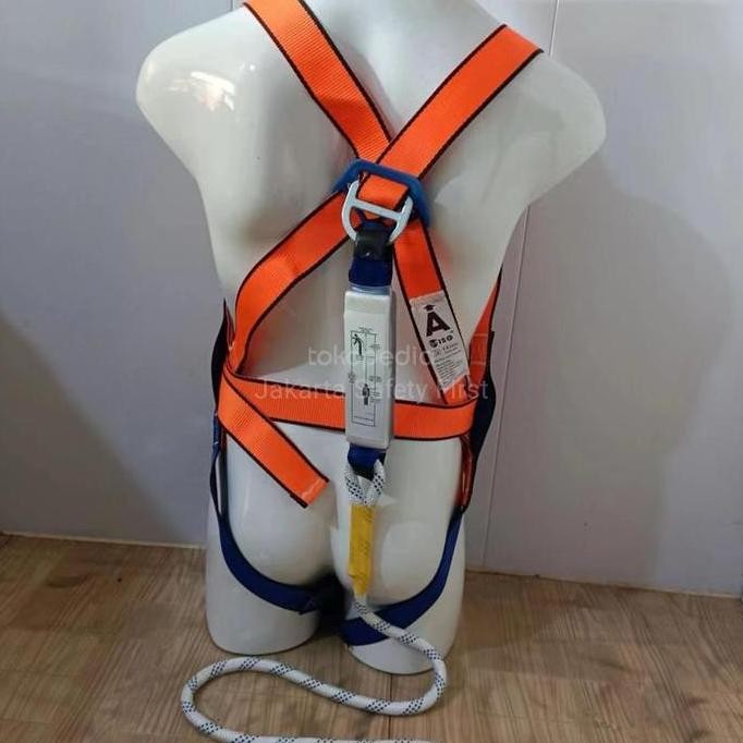 

Terlaris Full Body Harness Isg Single Big Hook + Absober Promo