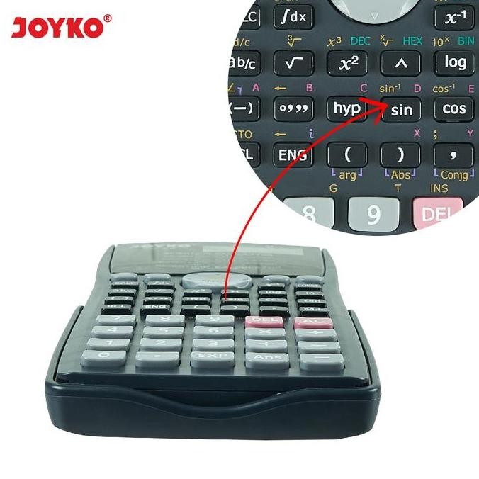 

restock Joyko Scientific Calculator / Kalkulator Ilmiah Joyko Matematika CC-25