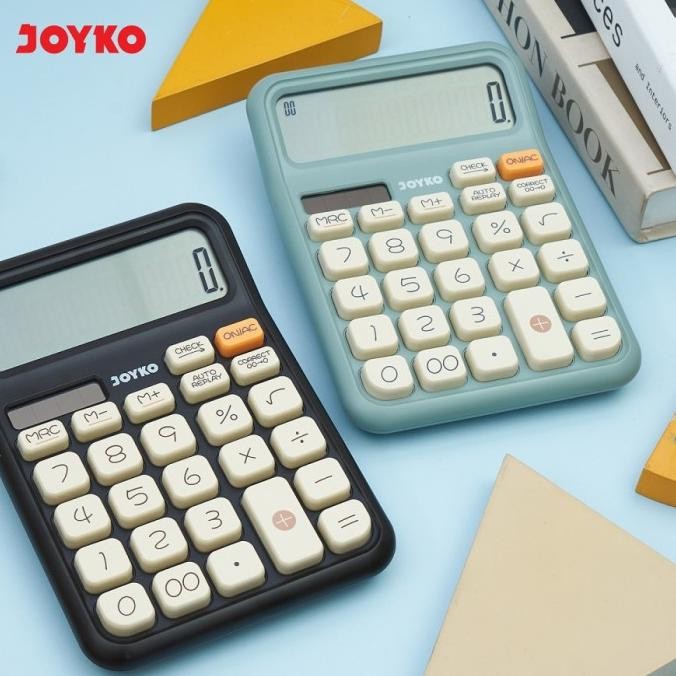 

restock STYLIST COLOR CALCULATOR JOYKO CC-71CO - KALKULATOR FANCY WARNA DESKTOP MEJA