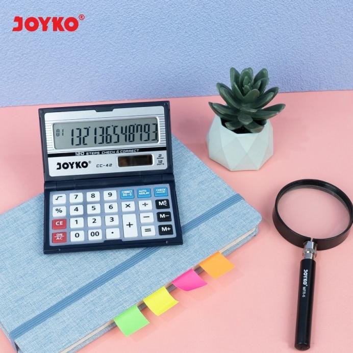 

restock KALKULATOR CHECK & CORRECT JOYKO CC-42 - Calculator Lipat Saku CC42