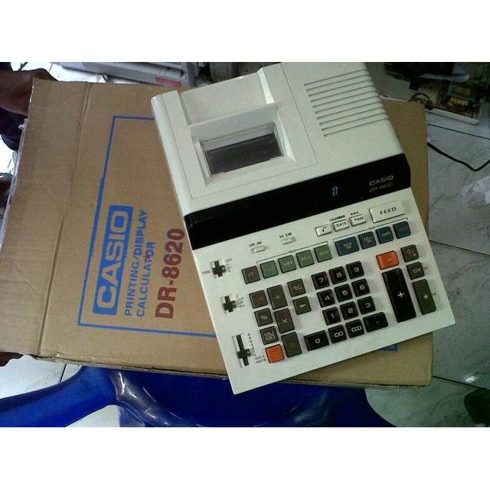 

restock calculator printing.CASIO DR-8620(16 digit)