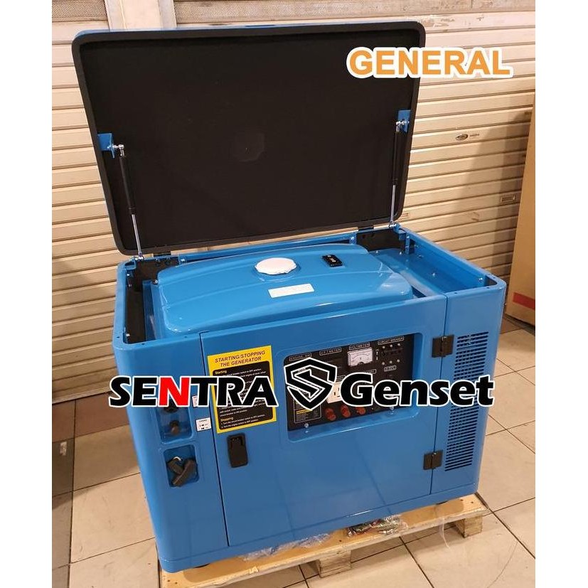 

Terlaris Genset Silent 7000 7500 Watt 3 Phase General Mt 10000 Sc3