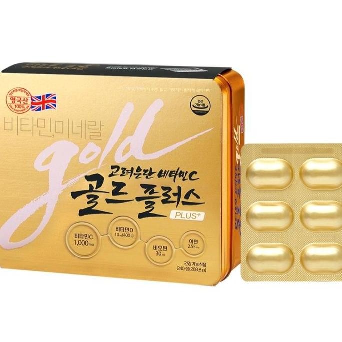 Vitamin C Eundan Gold Plus Power Up Korea, Vit D, Zinc, Multivitamin