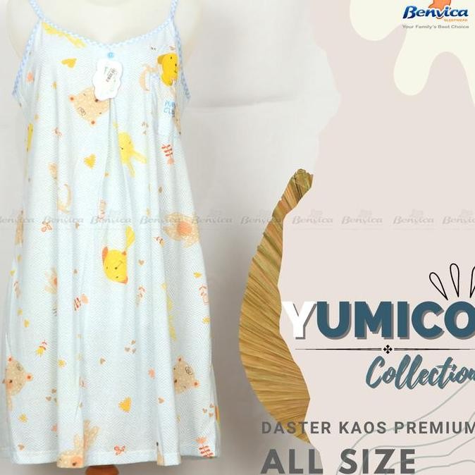 ready stock BAJU TIDUR DASTER DEWASA KAOS PREMIUM YUMICO ALL SIZE