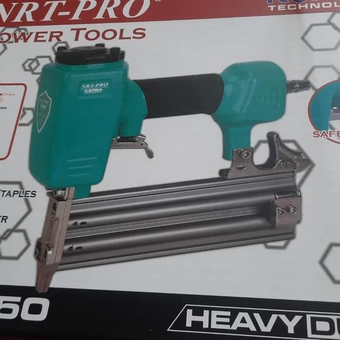 

Alat Paku Tembak Staples Angin Air Nailer Gun F50 2in1 NRT PRO 5057HD