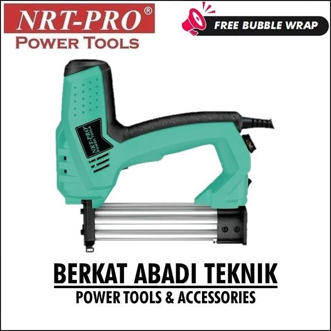 

NRT-PRO F304E Mesin Staples Paku Tembak Electric Tacker Gun F-304 E