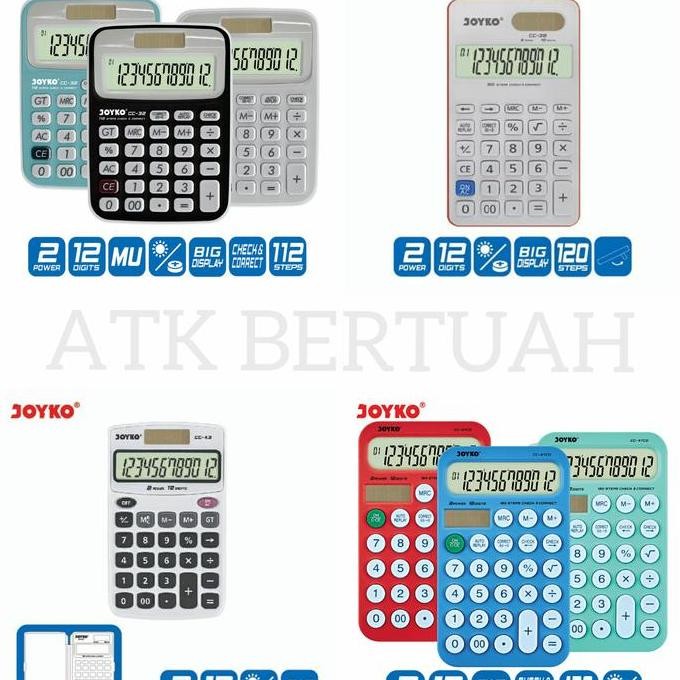 

restock KALKULATOR CALCULATOR KECIL 12 DIGIT