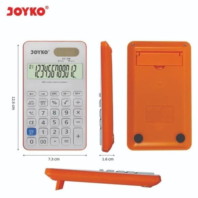 

restock Calculator JOYKO CC 38 12 Digit CHECK & CORRECT Kalkulator CC38