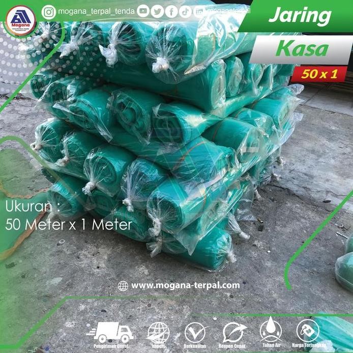 

Terlaris Jaring Kasa Hijau Roll Insect Net Merk Bamboo U.K 50M X 1M
