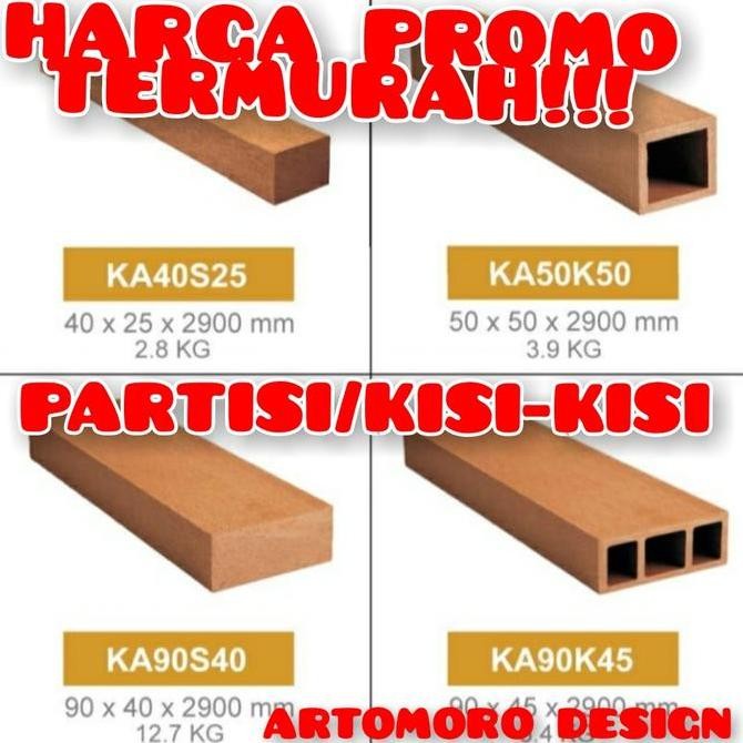 Kisi-Kisi Wpc / Partisi Kayu Asri