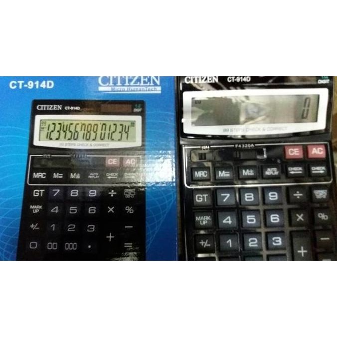 

restock Citizen CT-914D (14 Digit) Kalkulator