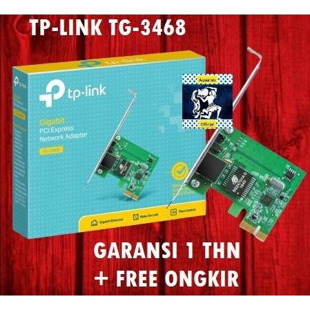 Tp-Link Tg-3468 Gigabit Pci Express Network Adapter Tp Link Tg 3468