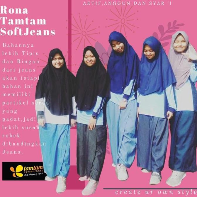 Rok Celana Santai | Rok Celana Denim/Softjeans Tamtam Collection