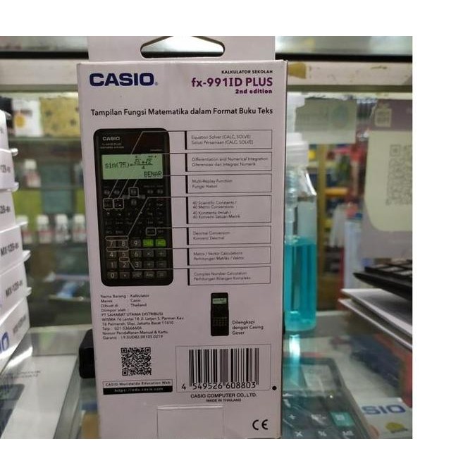 

restock Jual Kalkulator Casio FX 991 MS