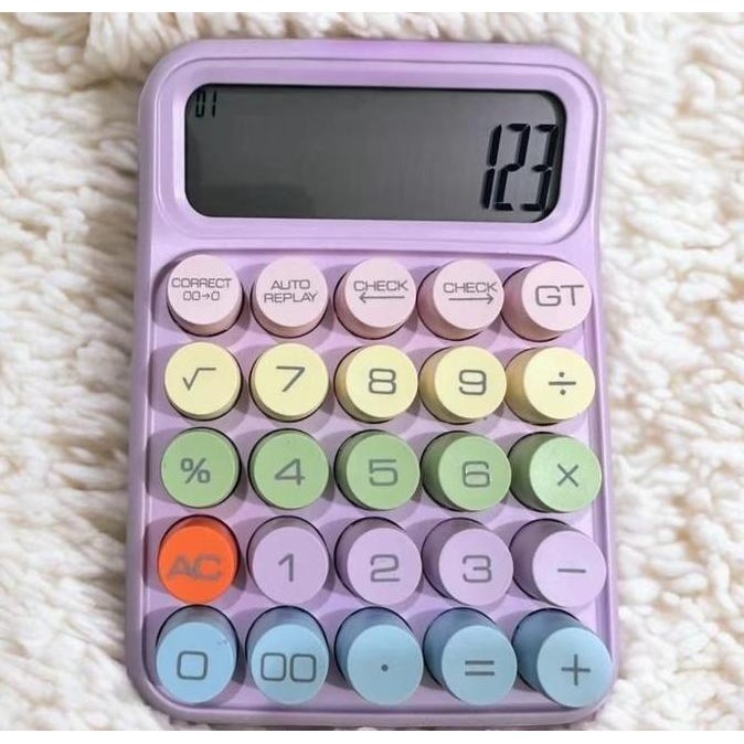 

restock KINCIZEN KC-817 KALKULATOR MACARON DOPAMIN 12 DIGIT CHECK AND CORRECT