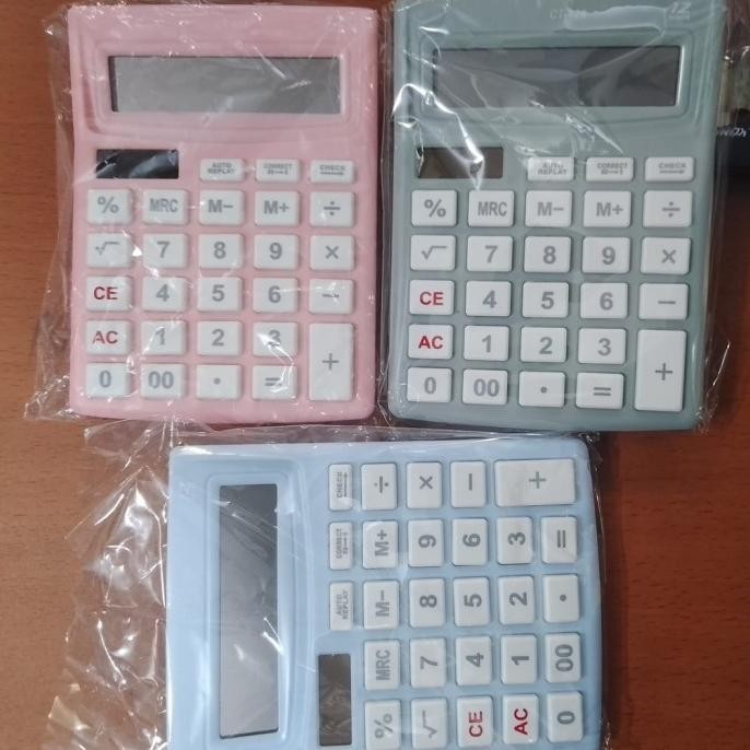 

restock KALKULATOR DESKTOP MEJA CITIZEN CT-828 / CALCULATOR 12 DIGIT CEK ULANG