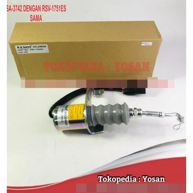 

Terlaris Selenoid Genset Woodward Model Rsv 175Es 12V
