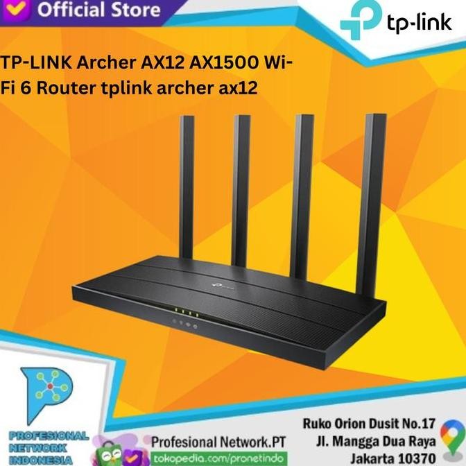 Tp-Link Archer Ax12 Ax1500 Wi-Fi 6 Router Tplink Archer Ax12 Ax 12