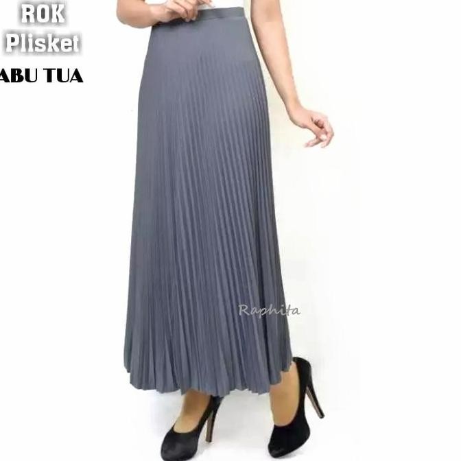Rok Plisket ABU TUA - Rok Maxi - Rok Allsize Jumbo