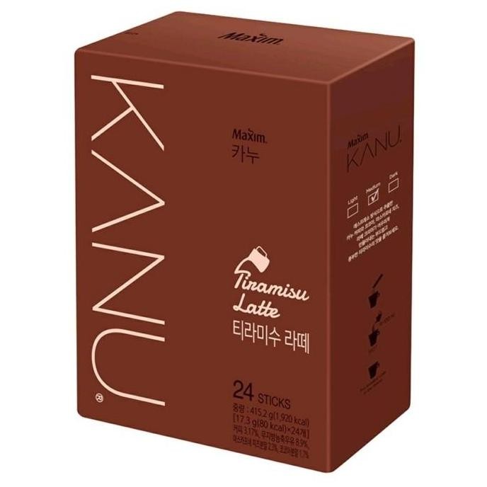 

Maxim Kanu Tiramisu Latte/Coffee Korea/Kopi Kanu