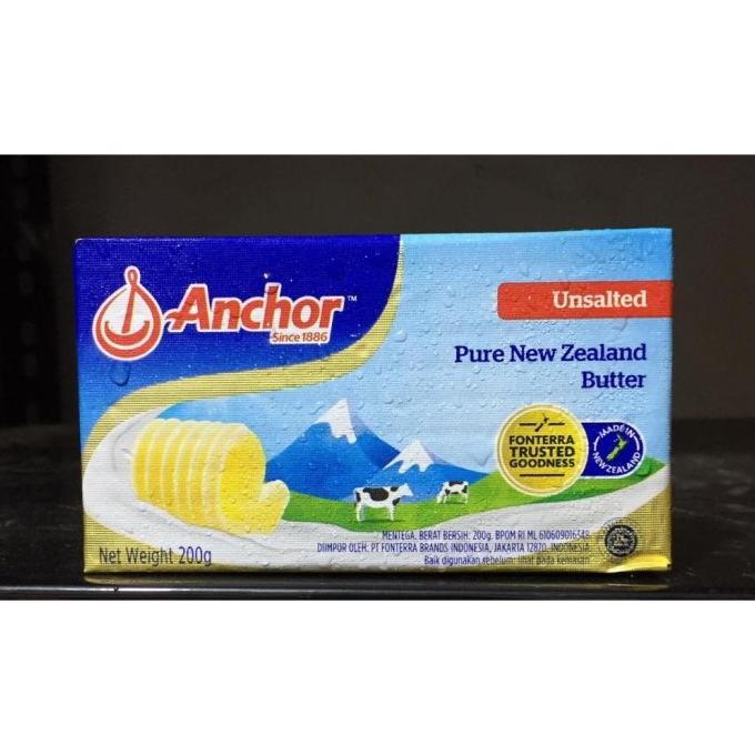 

(Expert) Unsalted Butter Anchor 200gr -Pure New Zealand Butter - / Only!!!