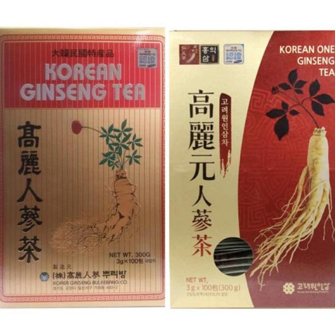

Korean Red Ginseng Tea 100 Sachet