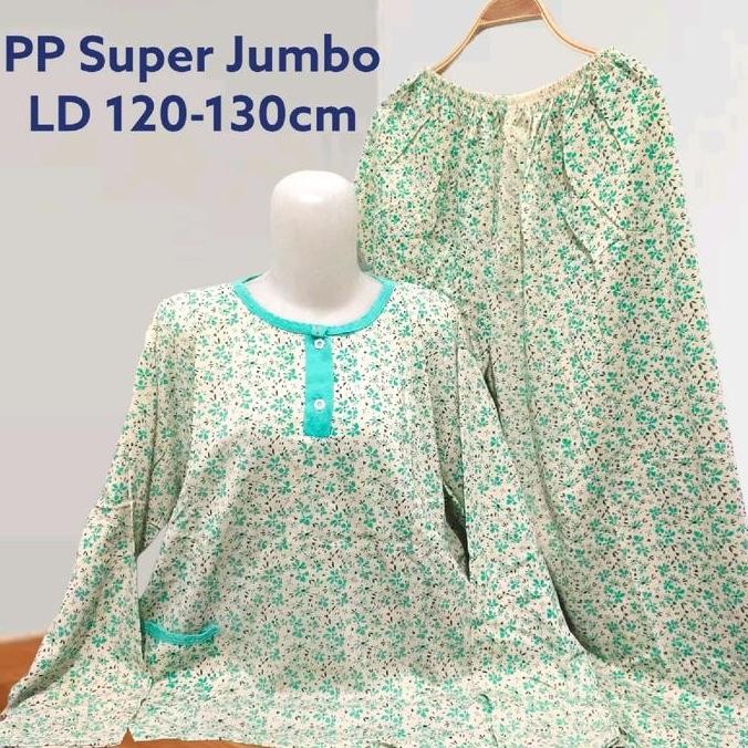 ready stock Baju tidur PP Super Jumbo LD 130 bahan kaos Murah