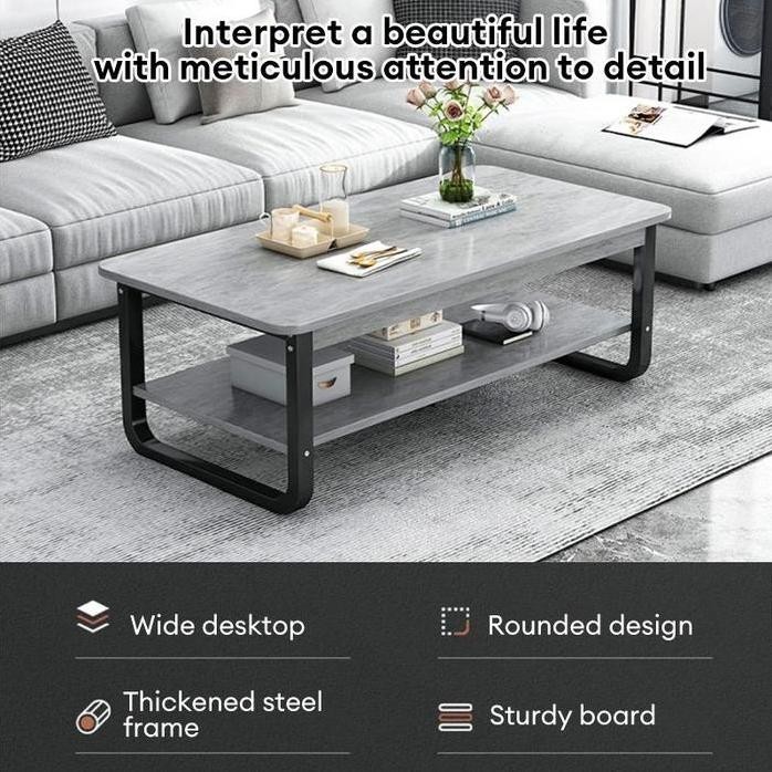 

Terlaris Meja Tamu Multifungsi Minimalis Nordik Modern Furniture Konsul