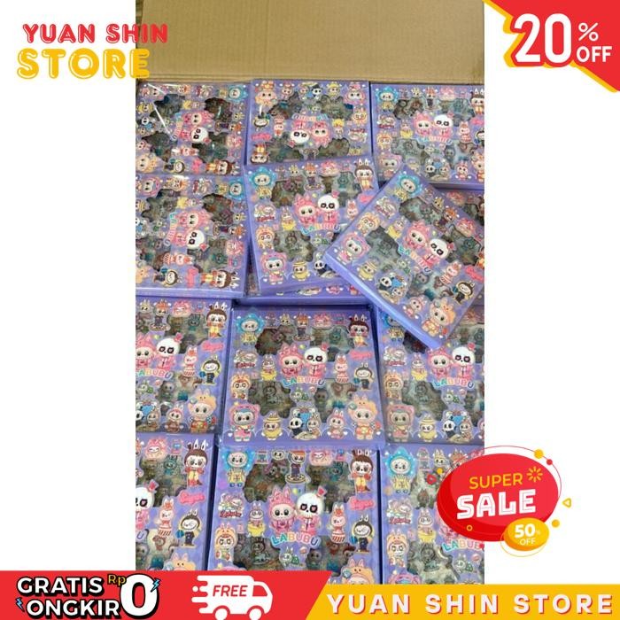 

STICKER LABUBU 100 LEMBAR WATERPROOF VIRAL | STIKER BOX TAHAN AIR STIKER LABUBU / STIKER BUKU LABUBU / STIKER ANAK / MAINAN STIKER ANTI AIR / MAINAN ANAK MURAH MERIAH BEST PRODUK