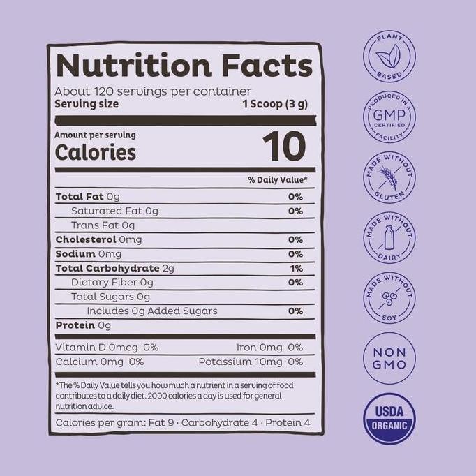 

Kos Acai Spirulina Organic Unsweetened Superfood Powder Natural