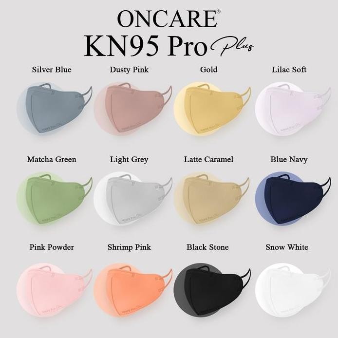 Terlaris Masker Kn 95 Pro Plus Oncare 5 Ply Exlusive