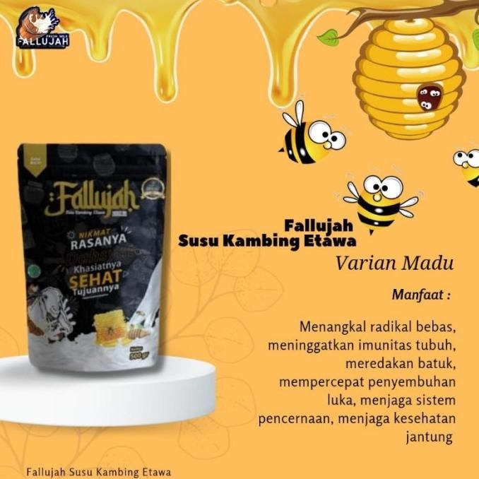 

(Expert) Fallujah susu kambing etawa Varian Madu (500 gram)