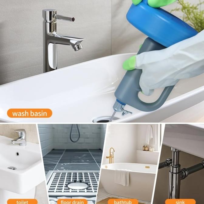 Promo 15M Pipe Cleaner Pipa Pembersih Saluran Mampet Pembersih Pipa