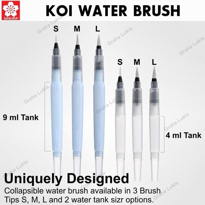 

ready Sakura Koi Water Brush Medium #6