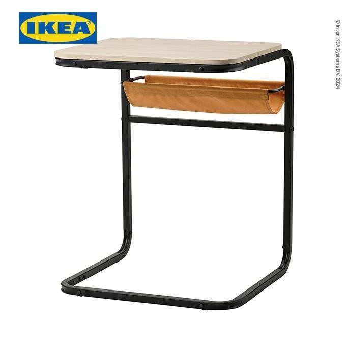 

Terlaris Ikea Olserd Meja Samping Serbaguna Antrasit / Kesan Kayu Birch 53X50 Cm