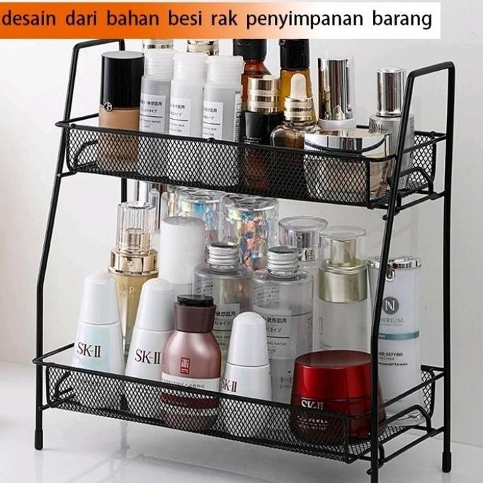 

Terlaris Rak Besi 2 Susun Serbaguna Dapat Taruh Di Meja Makan Dapur Kamar.