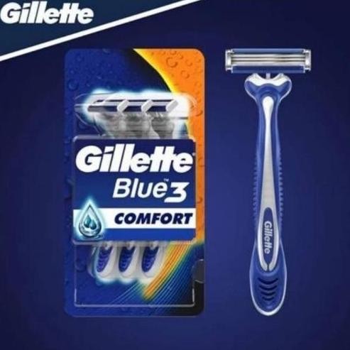 Gillette Blue 3 Comfort Comfortgel isi 4 Pisau Cukur murah