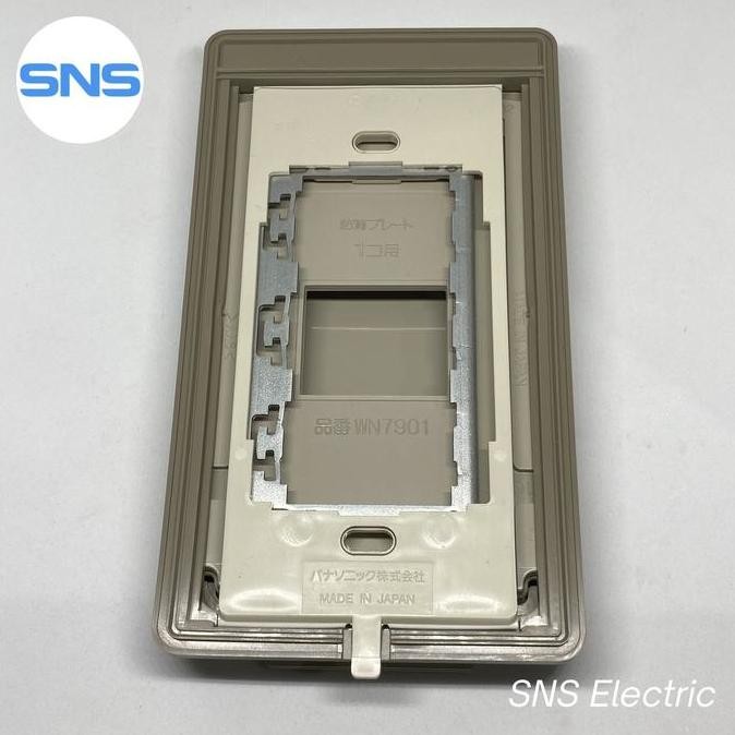 Murah Cover Plate Frame Panasonic Weather Proof Wn 7901 Weatherproof Plate 1 Lubang Wn7901 Made In J