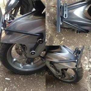 ready dudukan plat model premium bumble bee for yamaha nmax