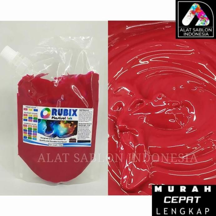 

ready TINTA SABLON PLASTISOL RUBIX BURGUNDY 200GR