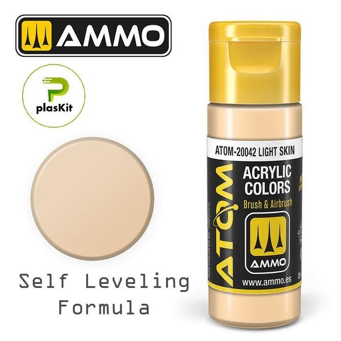 

ready 20042 : Light Skin (20ml) ATOM color Acrylic paint