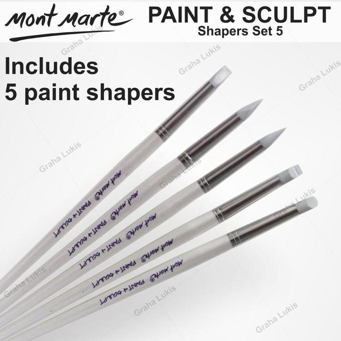 

ready Mont Marte Paint & Sculpt Shapers 5pcs