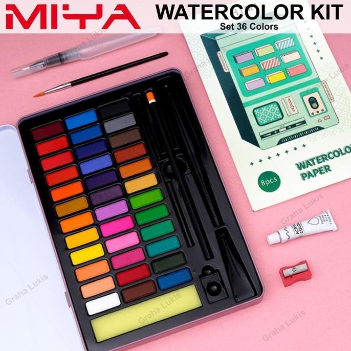 

ready MIYA HIMI KIT Watercolor / Cat Air Set 36 KIT