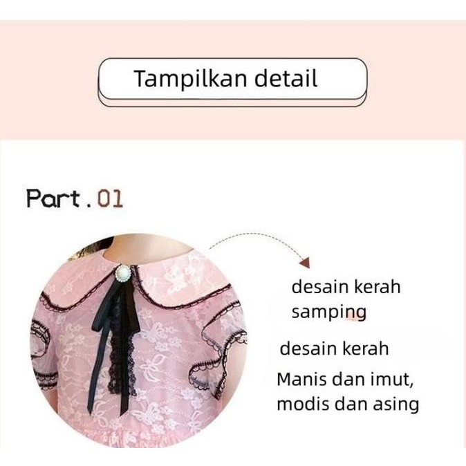 Sale Dress Pesta Anak Perempuan Kain Renda / Gaun Party Anak Cewe/ Dress Princess-Hadiah Ulang Tahun