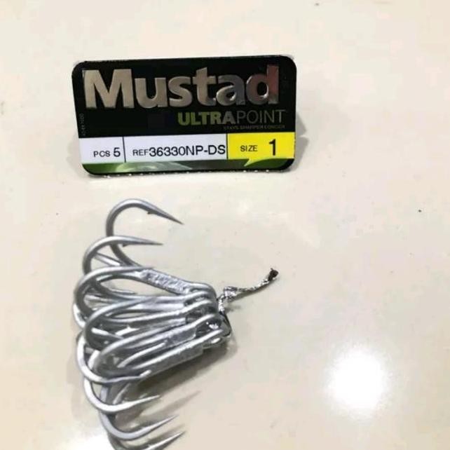 Kail Pancing Treble Hook Mustad