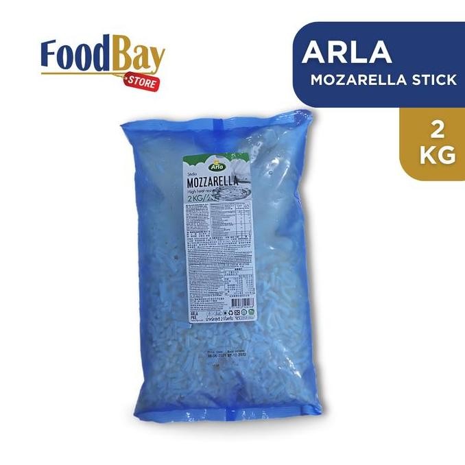 

Grosir Arla - Mozzarella Stick 2 Kg / Keju Parut - Halal Cheese