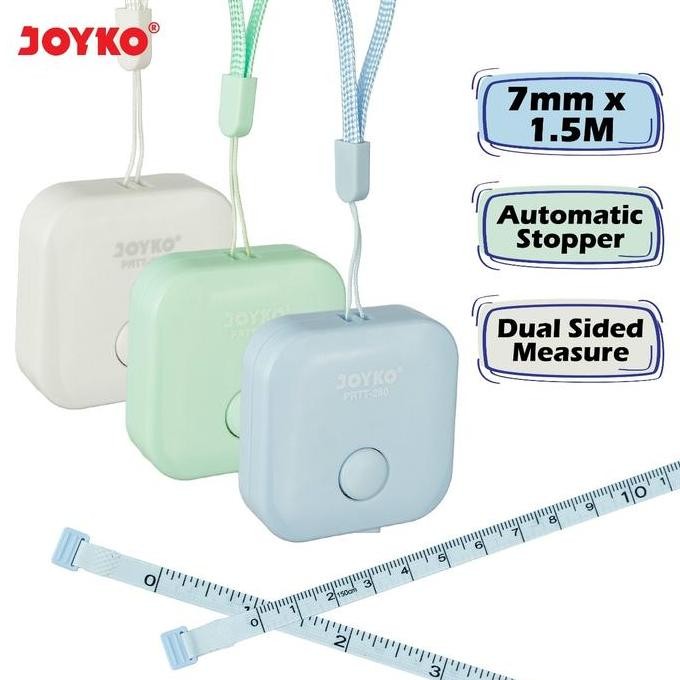 

Meteran Kain Jahit Penggaris 150cm 7mm JOYKO PRTT-28 ORIGINAL Lembut