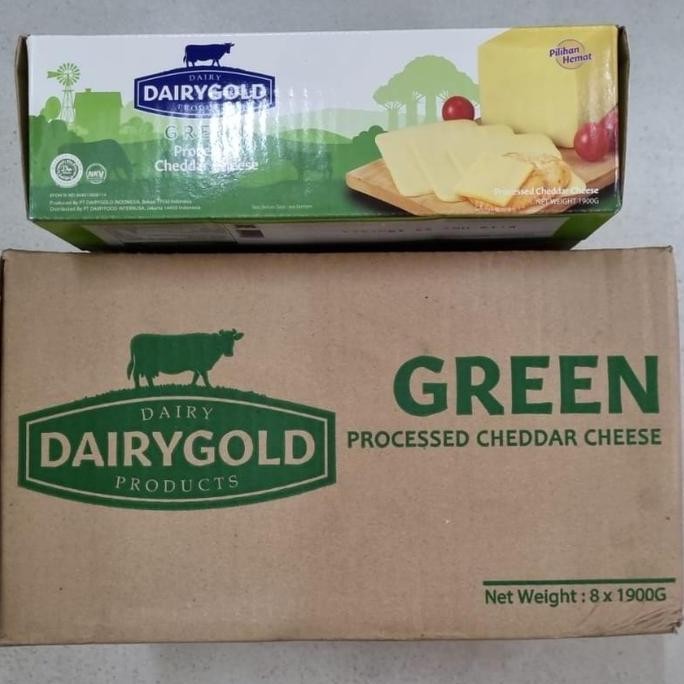 

Grosir Keju Dairygold Green 1,9 Kg