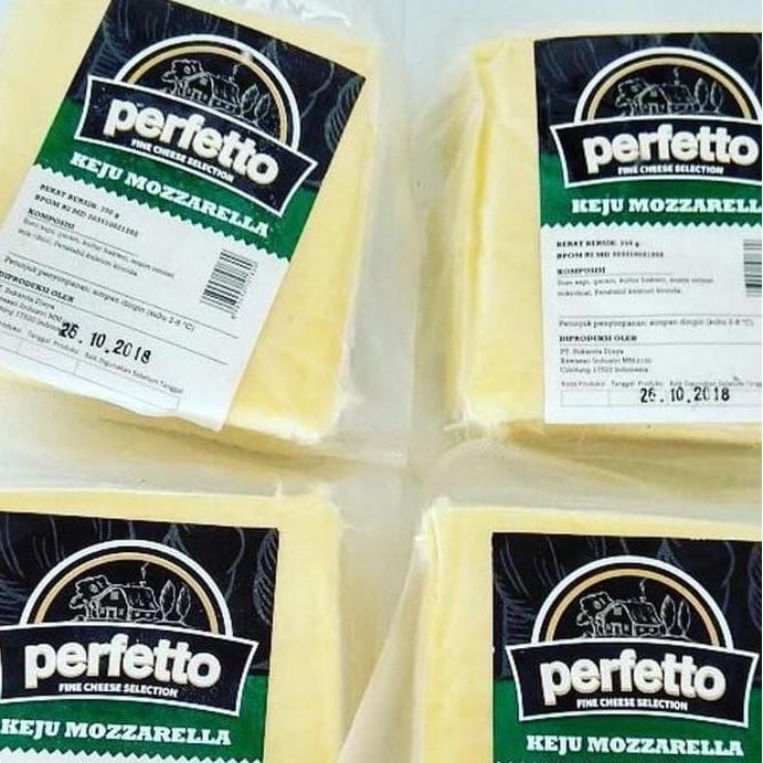 

Promo Keju Mozzarella Perfetto 1 Kg/ Mozzarella Cheese
